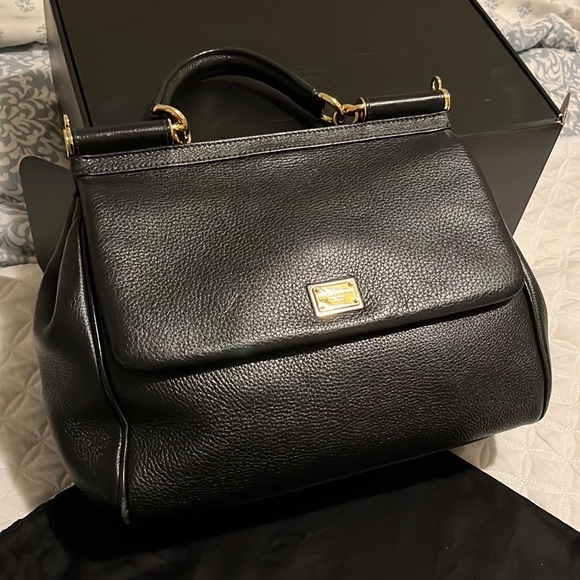 Dolce & Gabbana - Sicily leather handbag - Picture 16 of 16